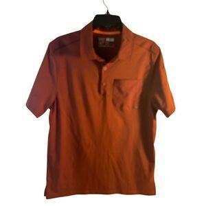 511 Tactical‎ polo mens m shirt rust brown color